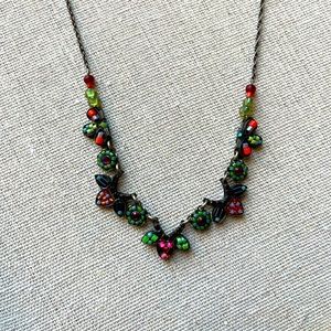 Ayala Bar beautiful artisan made necklace bohemian floral